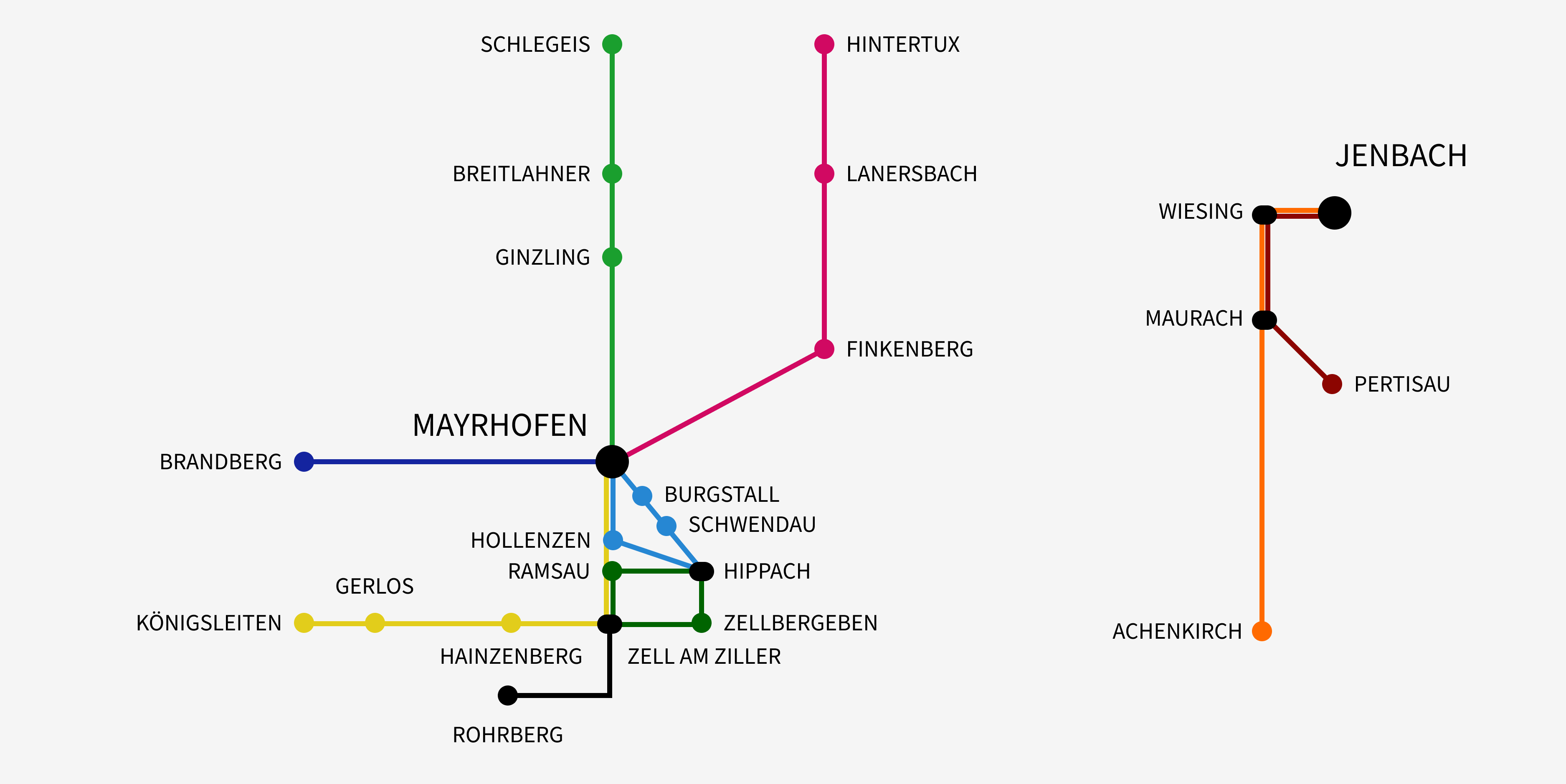 Karte Christophorus Linienbusse